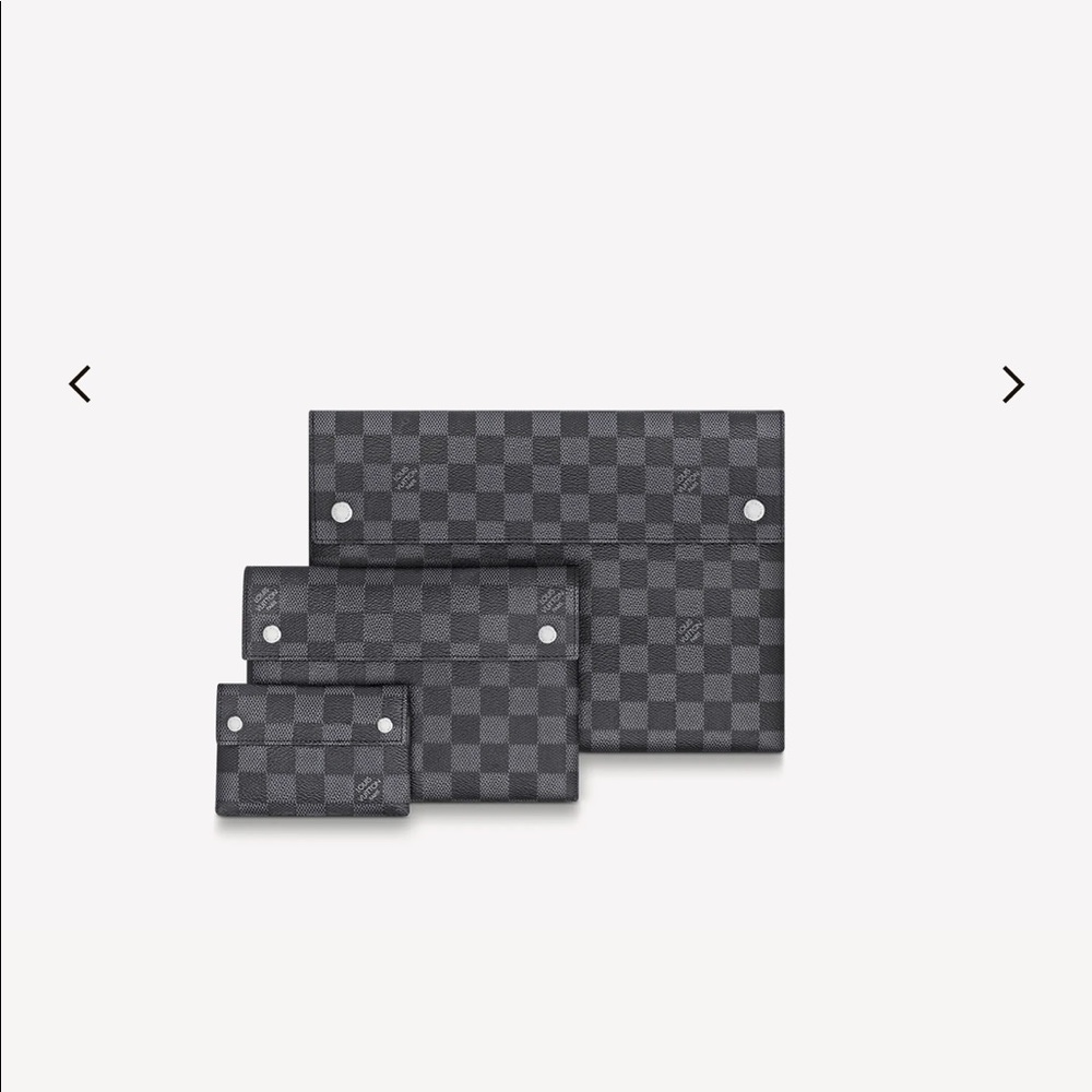 Louis Vuitton Alpha Triple Pouches